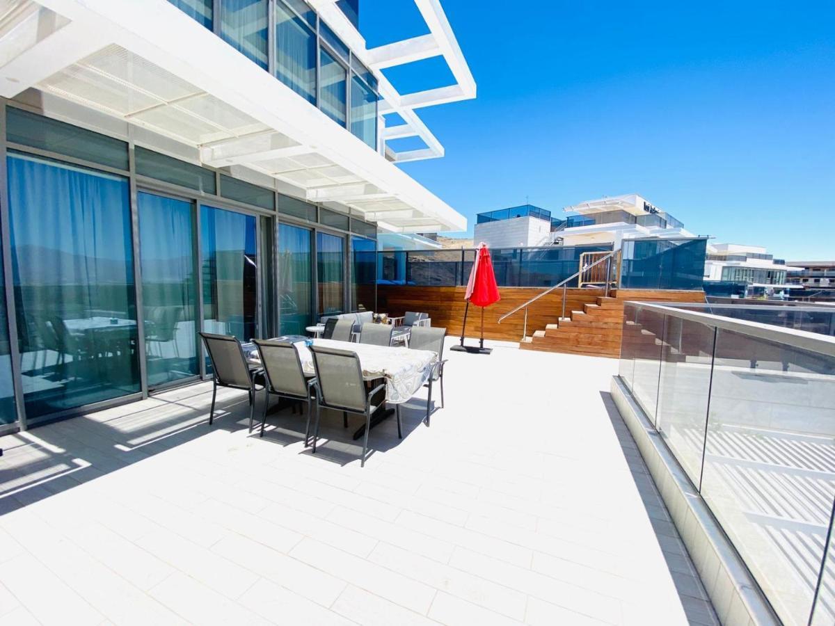 Stunning Penthouse With Sea Views And Private Heated Pool Apartment Eilat Exterior photo