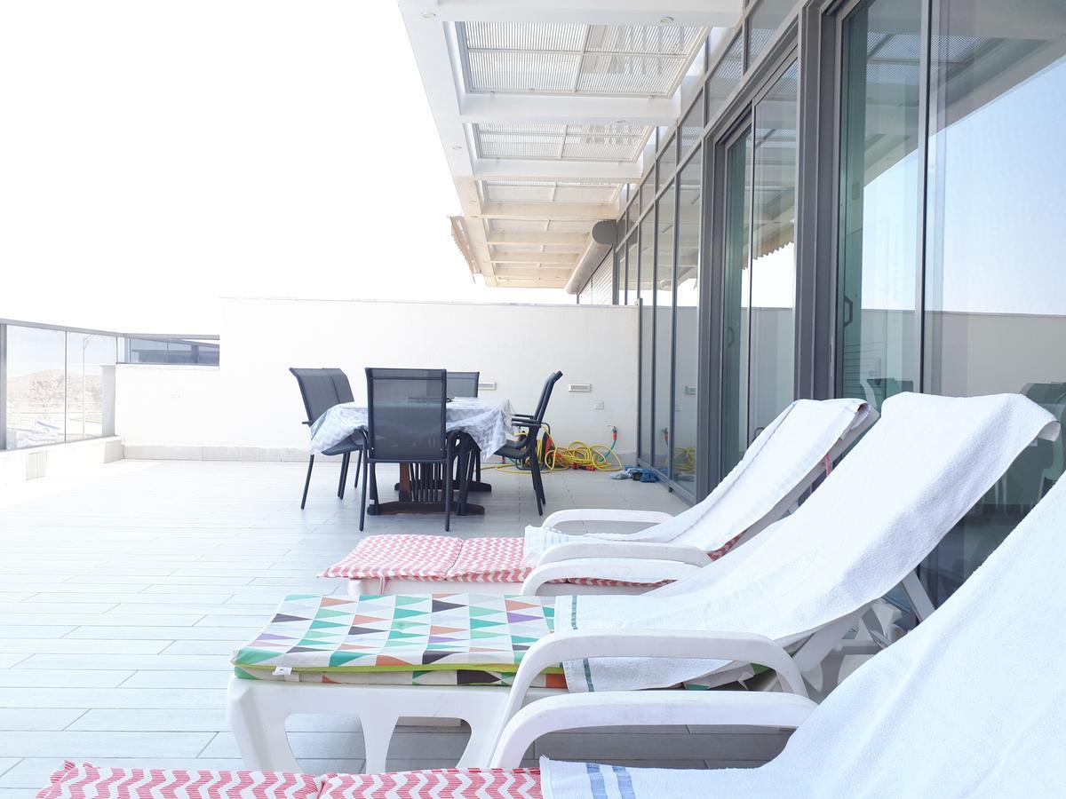 Stunning Penthouse With Sea Views And Private Heated Pool Apartment Eilat Exterior photo